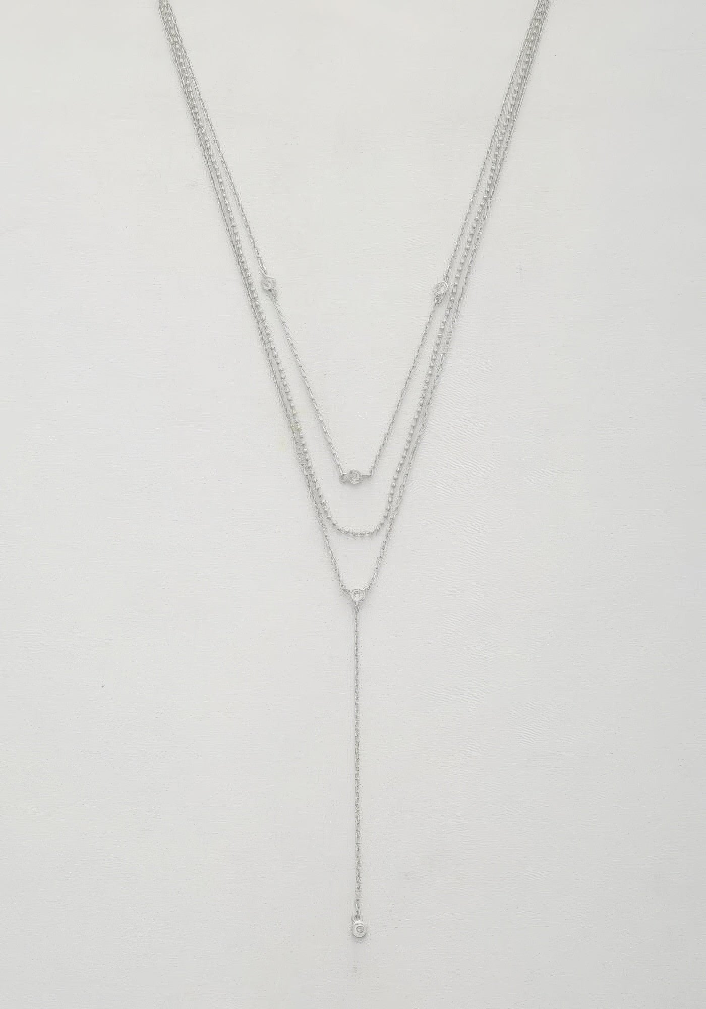 Dainty Metal Y Shape Necklace