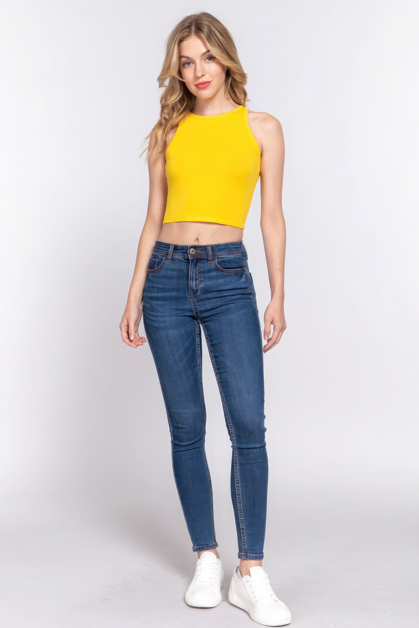 Halter Neck Crop Top