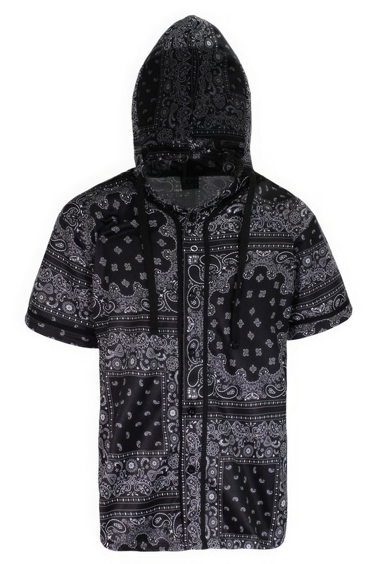 Hooded Bandana Baseball Jersey